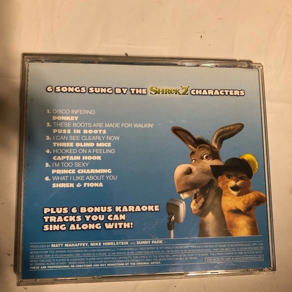 Cd’s Shrek 2 Party Song and 50 Fun Songs for Kids - Picture 3 of 6